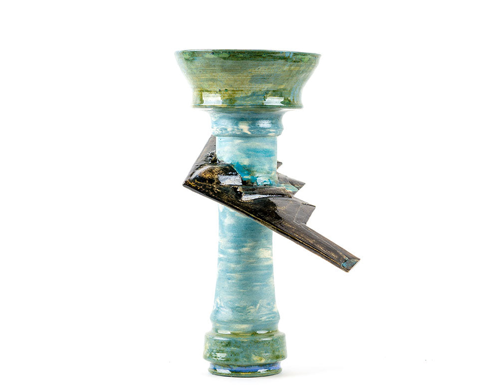 B2 Hookah x Clay King B2 Stealth Bomber Plane Custom Hookah Bowl - B2 Hookah