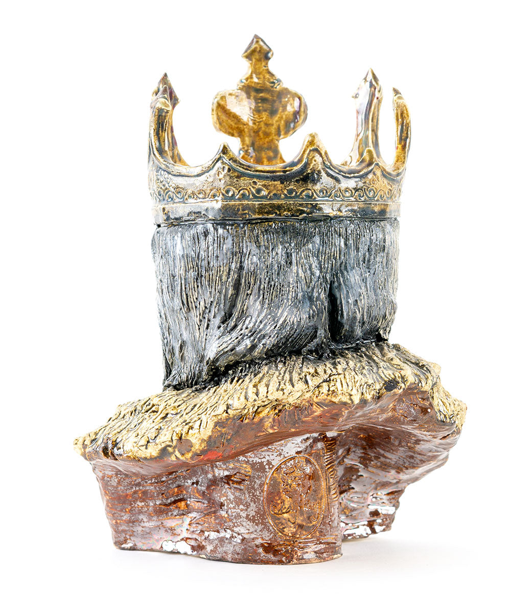 B2 Hookah x Clay King B2 Custom Skeleton King Hookah Bowl - B2 Hookah