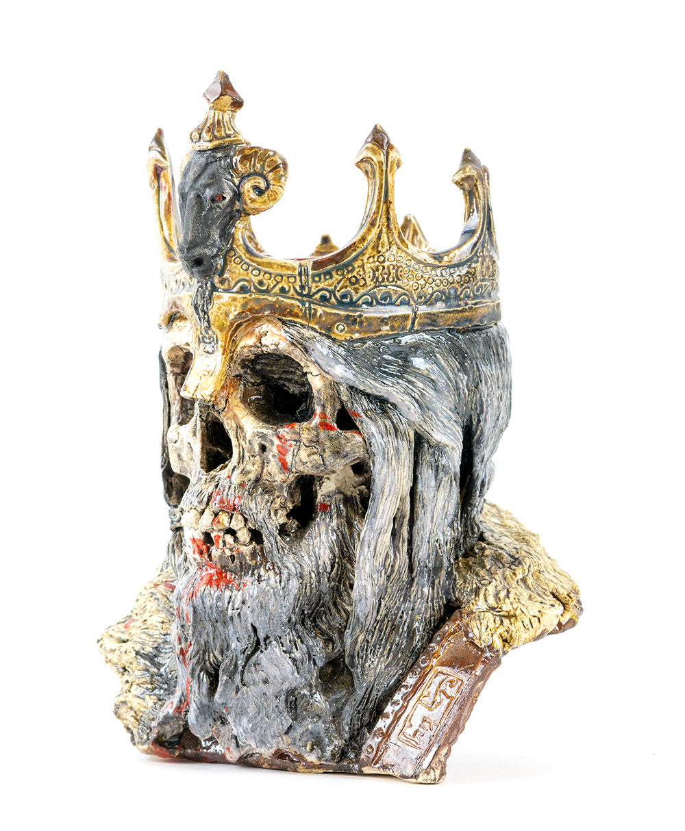 B2 Hookah x Clay King B2 Custom Skeleton King Hookah Bowl - B2 Hookah