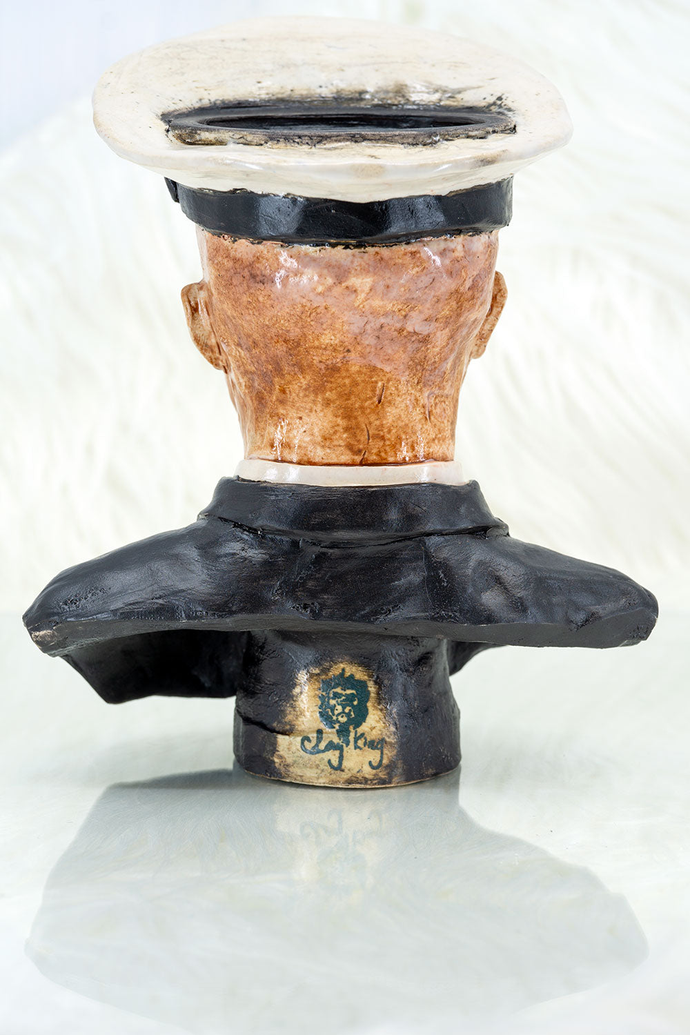 B2 Hookah x Clay King B2 Custom US Navy First Class Officer Hookah Bowl - B2 Hookah