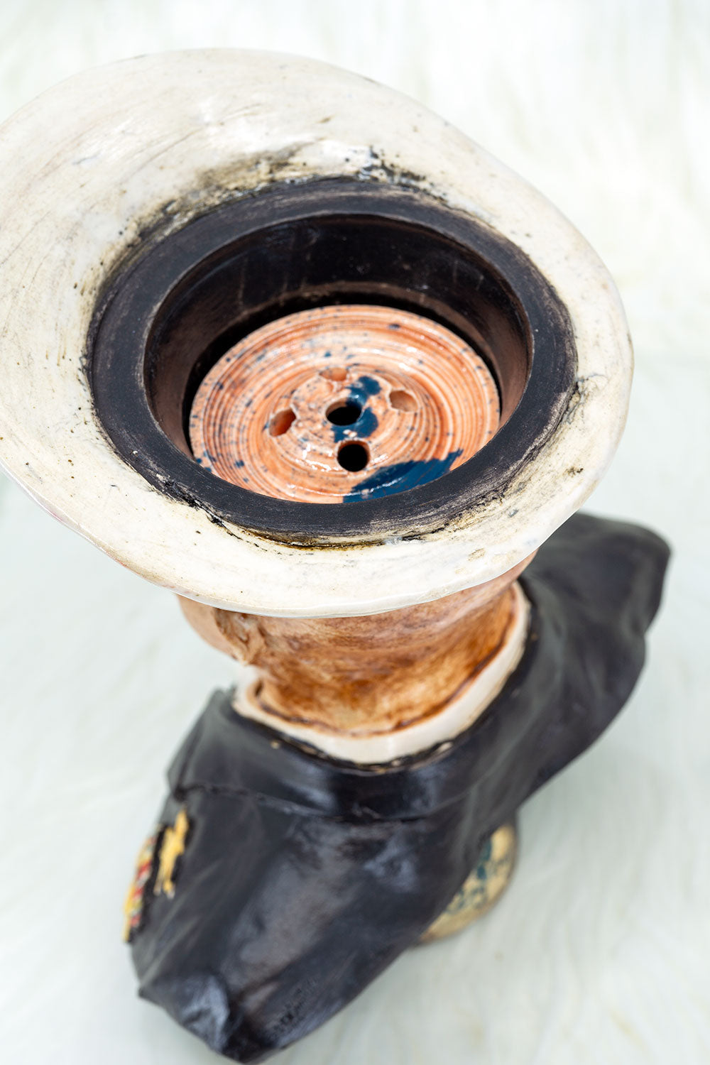 B2 Hookah x Clay King B2 Custom US Navy First Class Officer Hookah Bowl - B2 Hookah