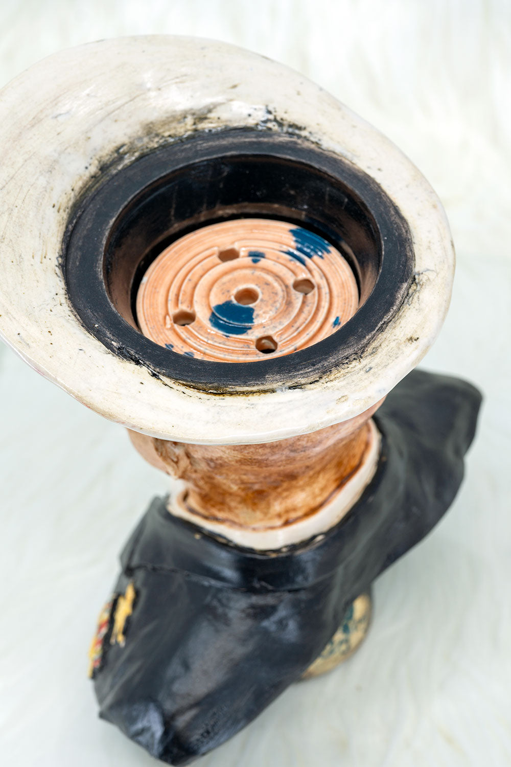 B2 Hookah x Clay King B2 Custom US Navy First Class Officer Hookah Bowl - B2 Hookah