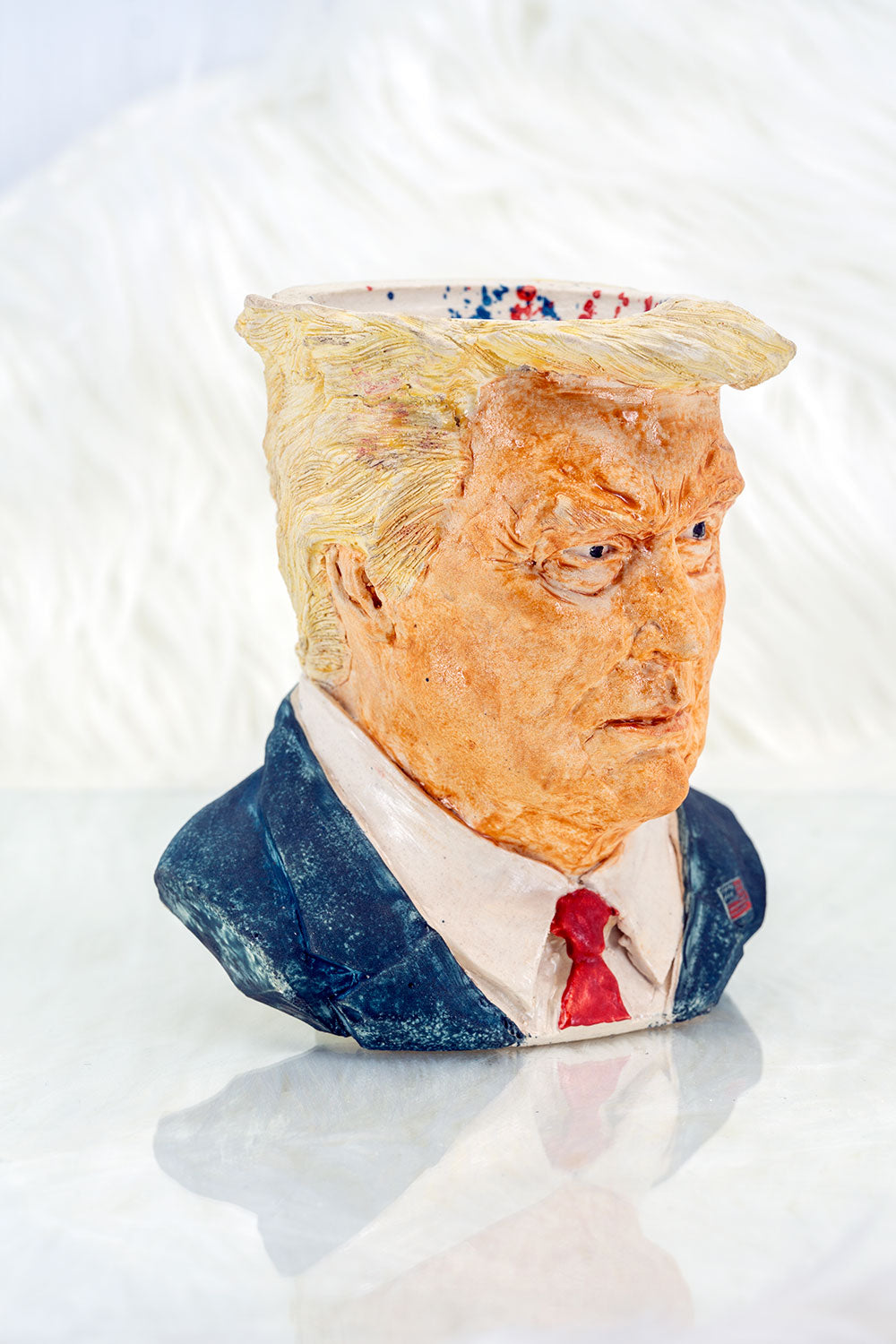 B2 Hookah x Clay King B2 Custom United States 45th President Trump Hookah Bowl - B2 Hookah