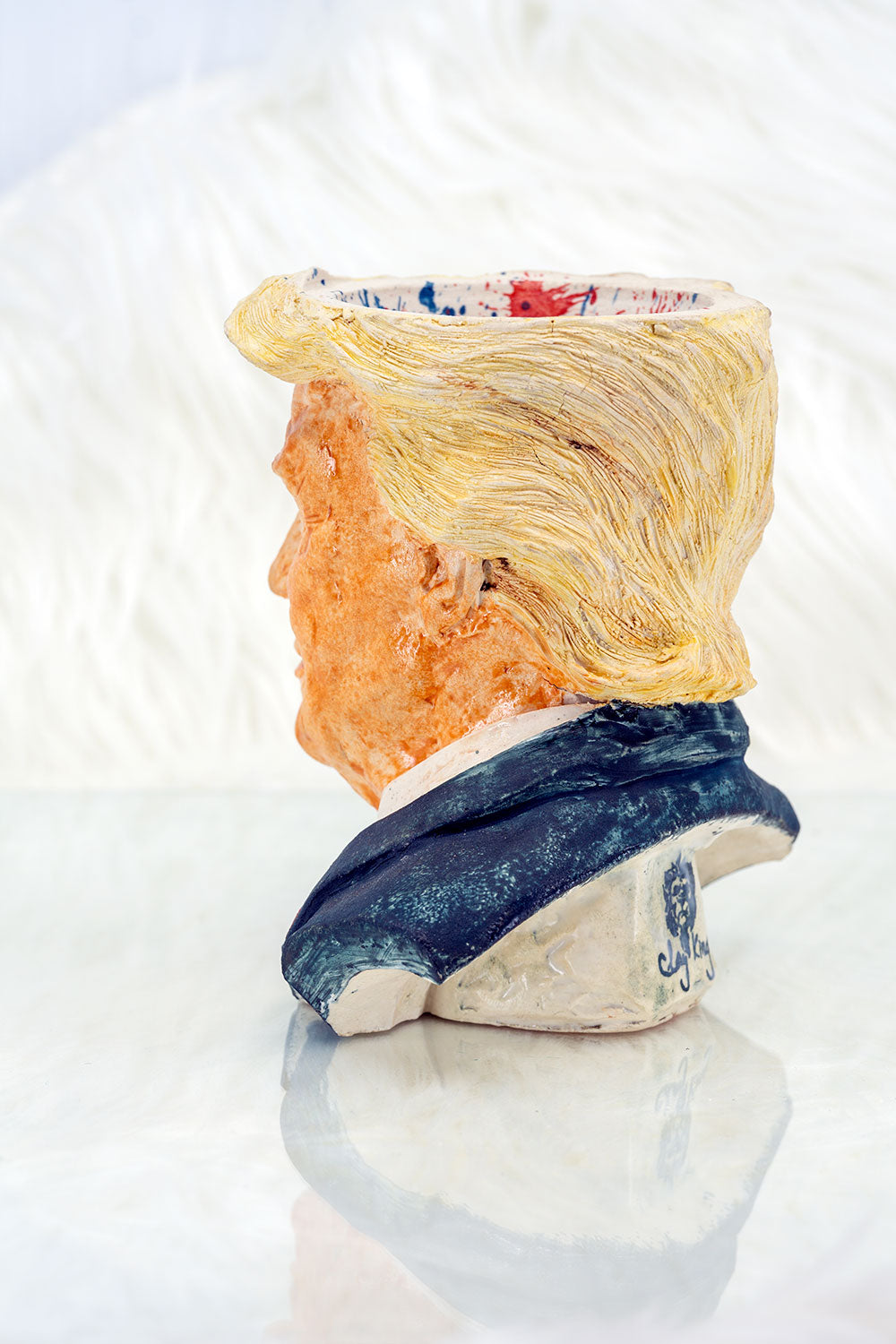 B2 Hookah x Clay King B2 Custom United States 45th President Trump Hookah Bowl - B2 Hookah
