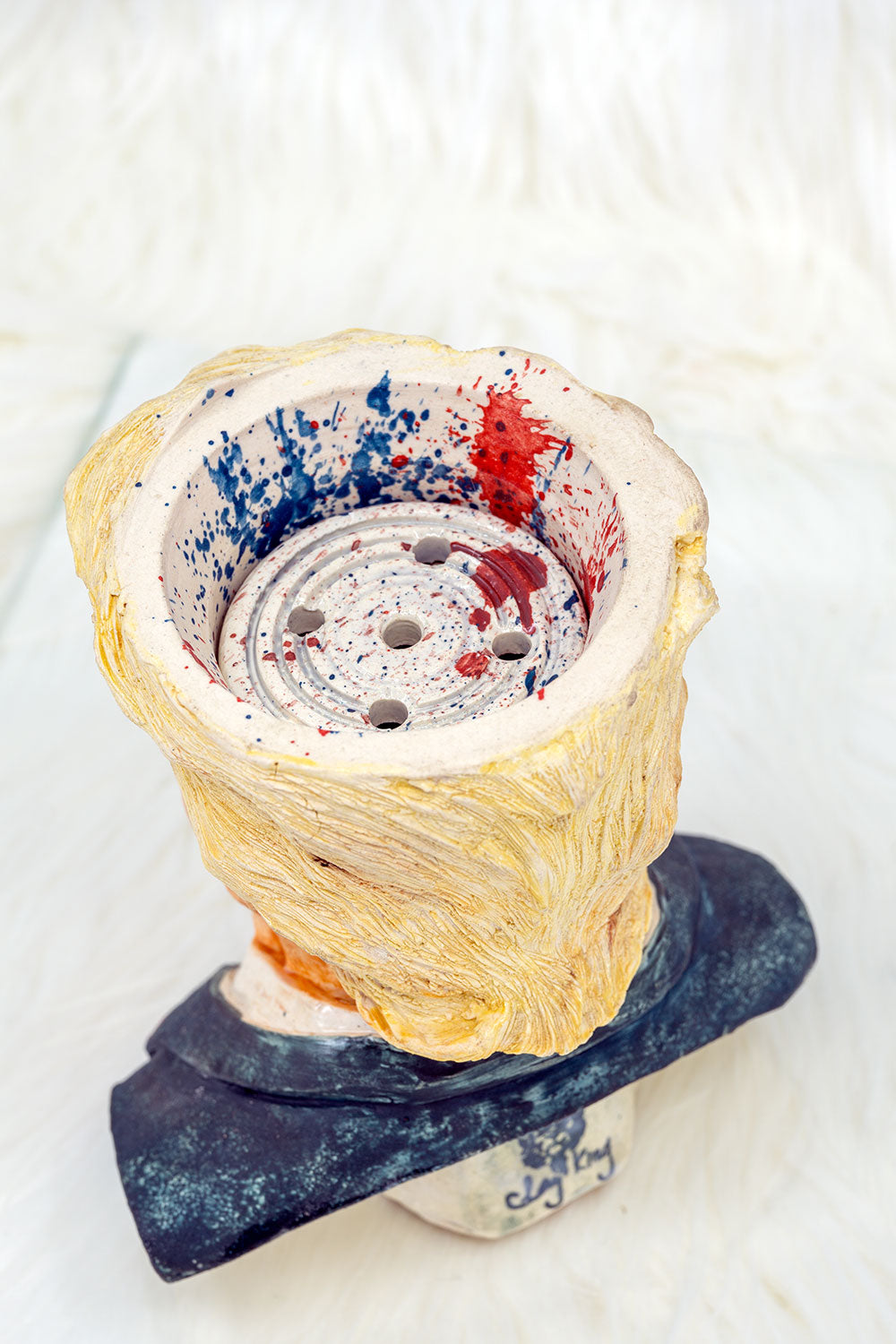 B2 Hookah x Clay King B2 Custom United States 45th President Trump Hookah Bowl - B2 Hookah