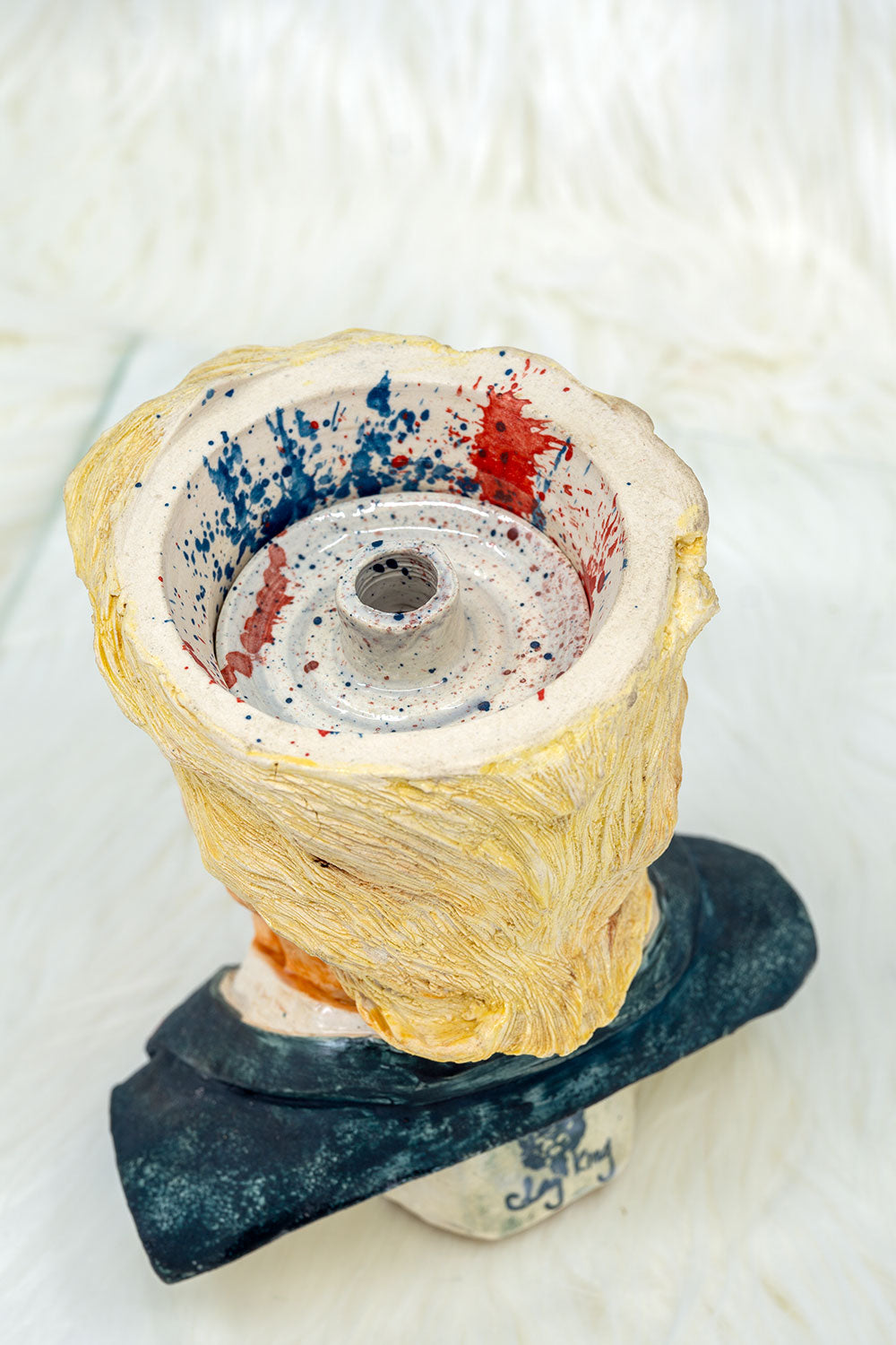 B2 Hookah x Clay King B2 Custom United States 45th President Trump Hookah Bowl - B2 Hookah