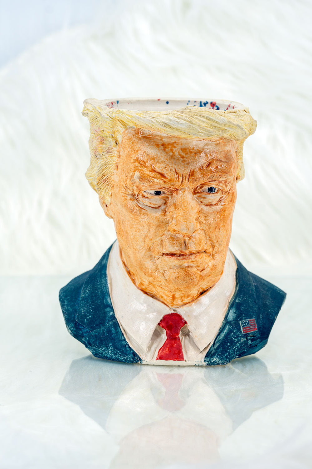 B2 Hookah x Clay King B2 Custom United States 45th President Trump Hookah Bowl - B2 Hookah