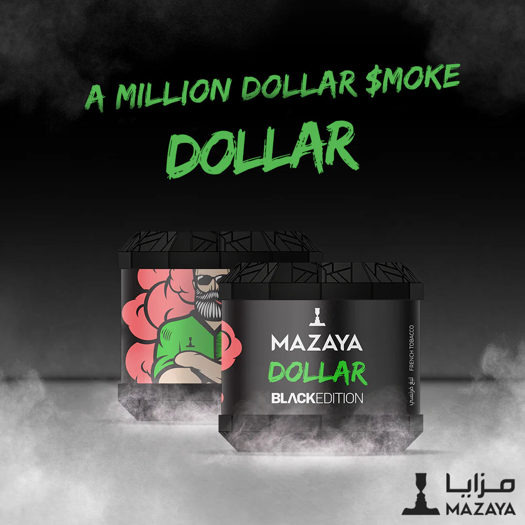 Mazaya Tobacco Black Edition 250G - B2 Hookah