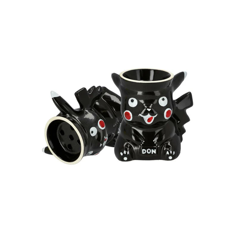 Don Black Pikachu Bowl red and white accent details close-up