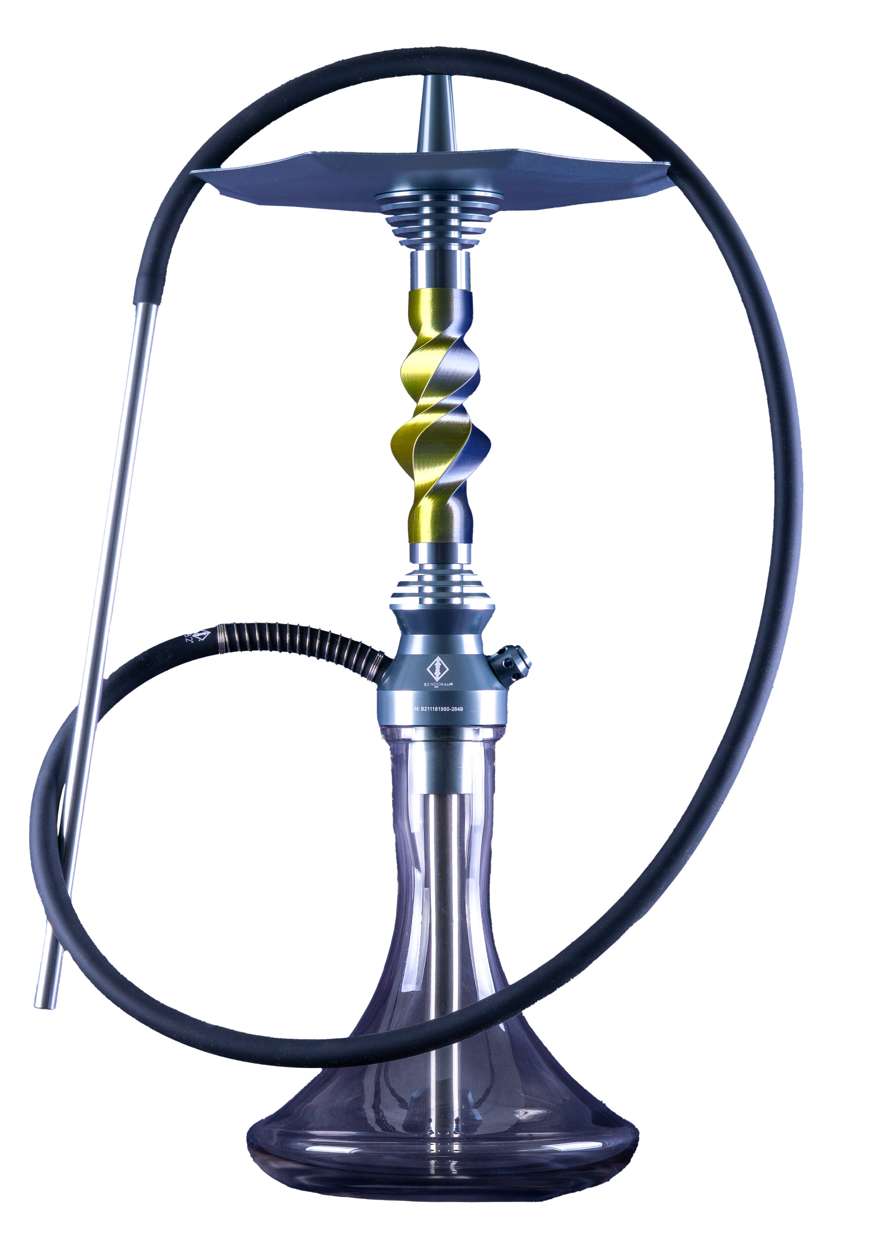 B2 Hookah v5 Aero-X Hookah - Made to Order in-Stock