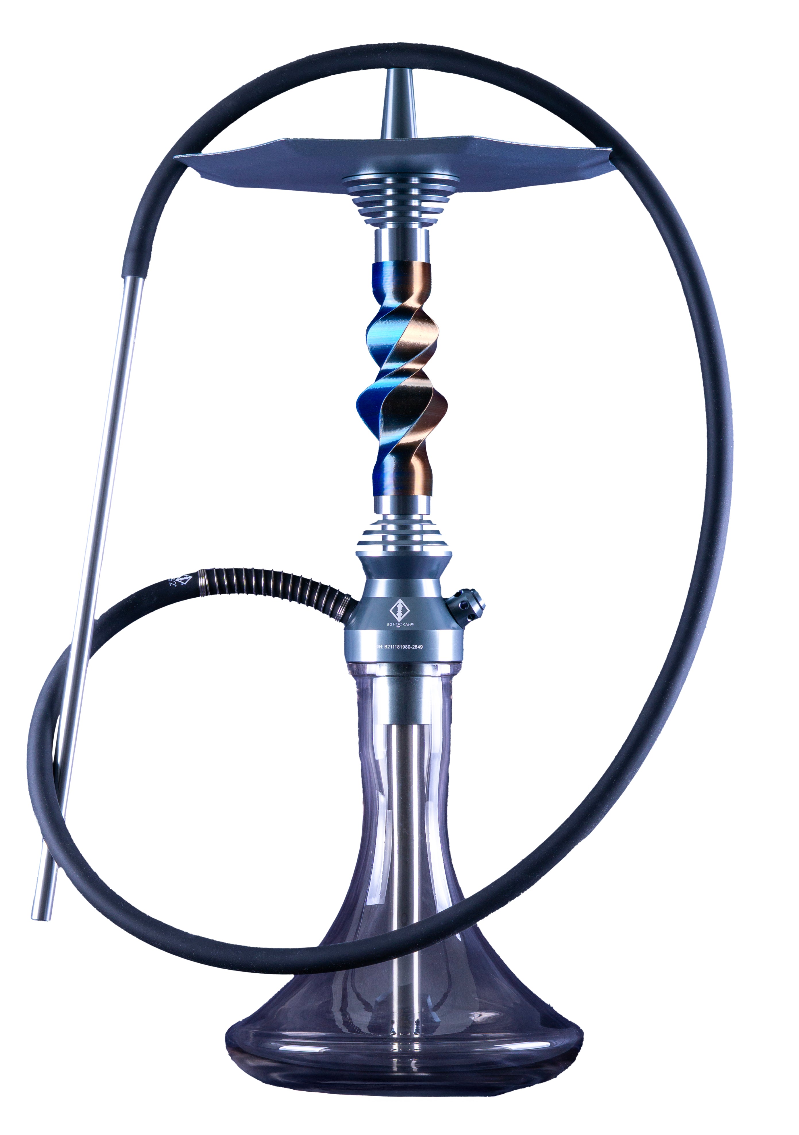 B2 Hookah v5 Aero-X Hookah - Made to Order in-Stock