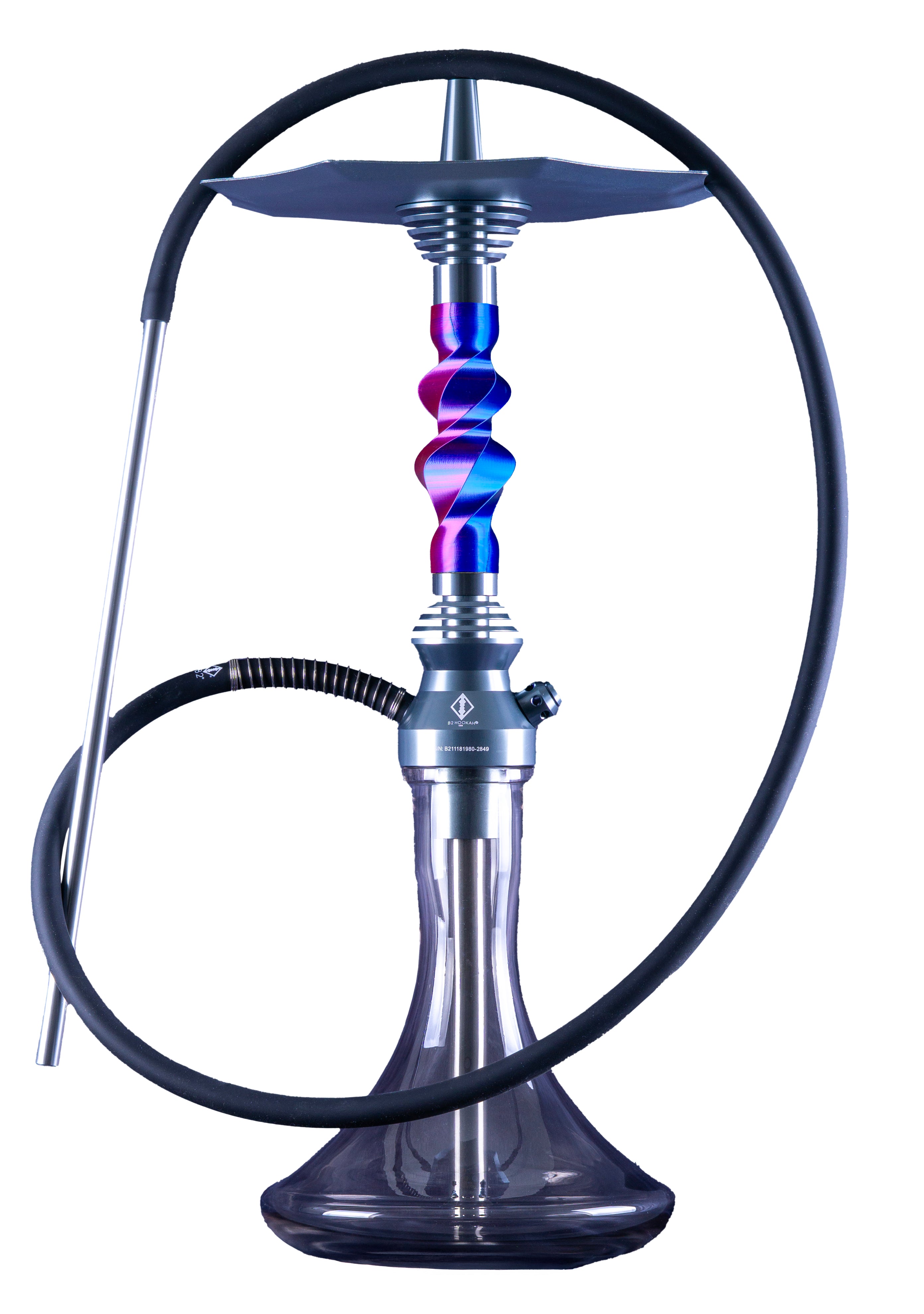 B2 Hookah v5 Aero-X Hookah - Made to Order in-Stock