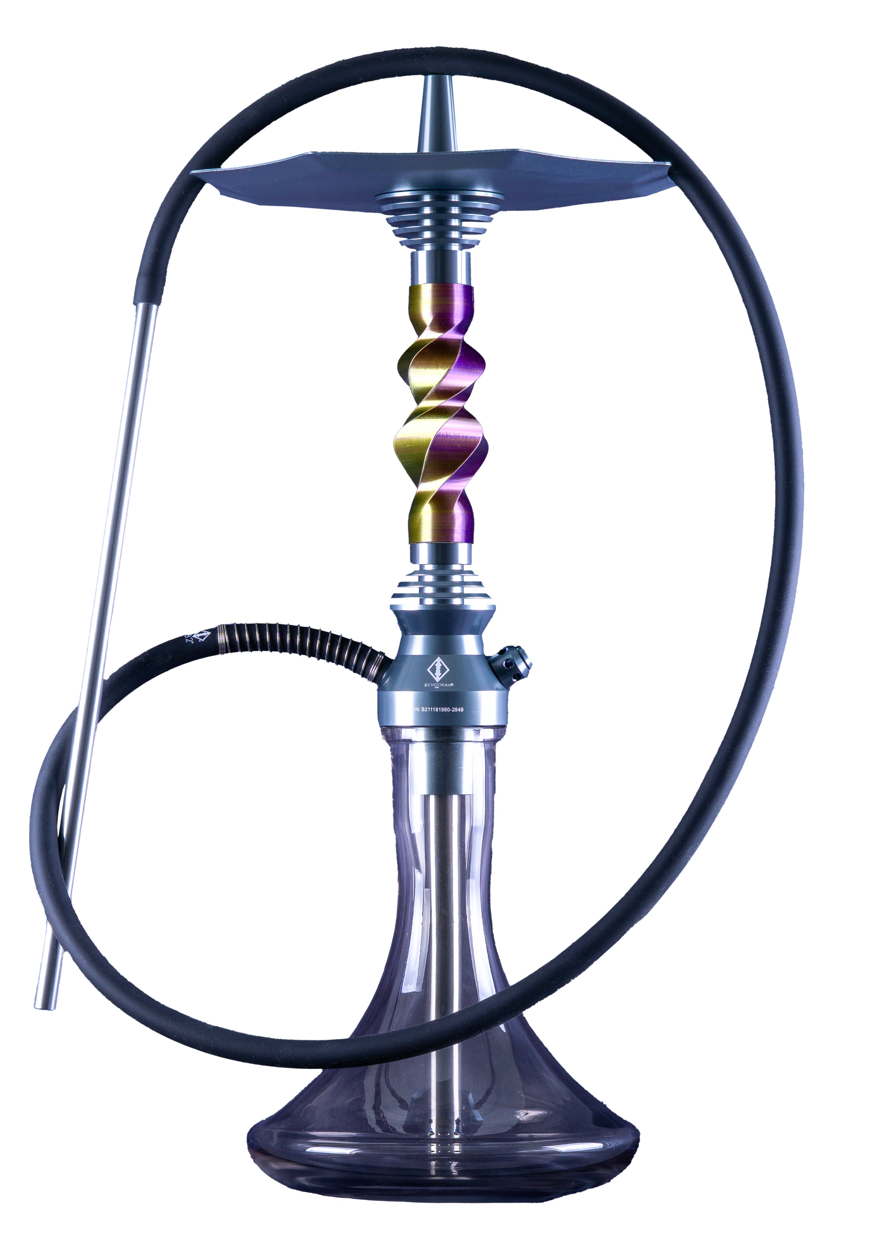 B2 Hookah v5 Aero-X Hookah - Made to Order in-Stock