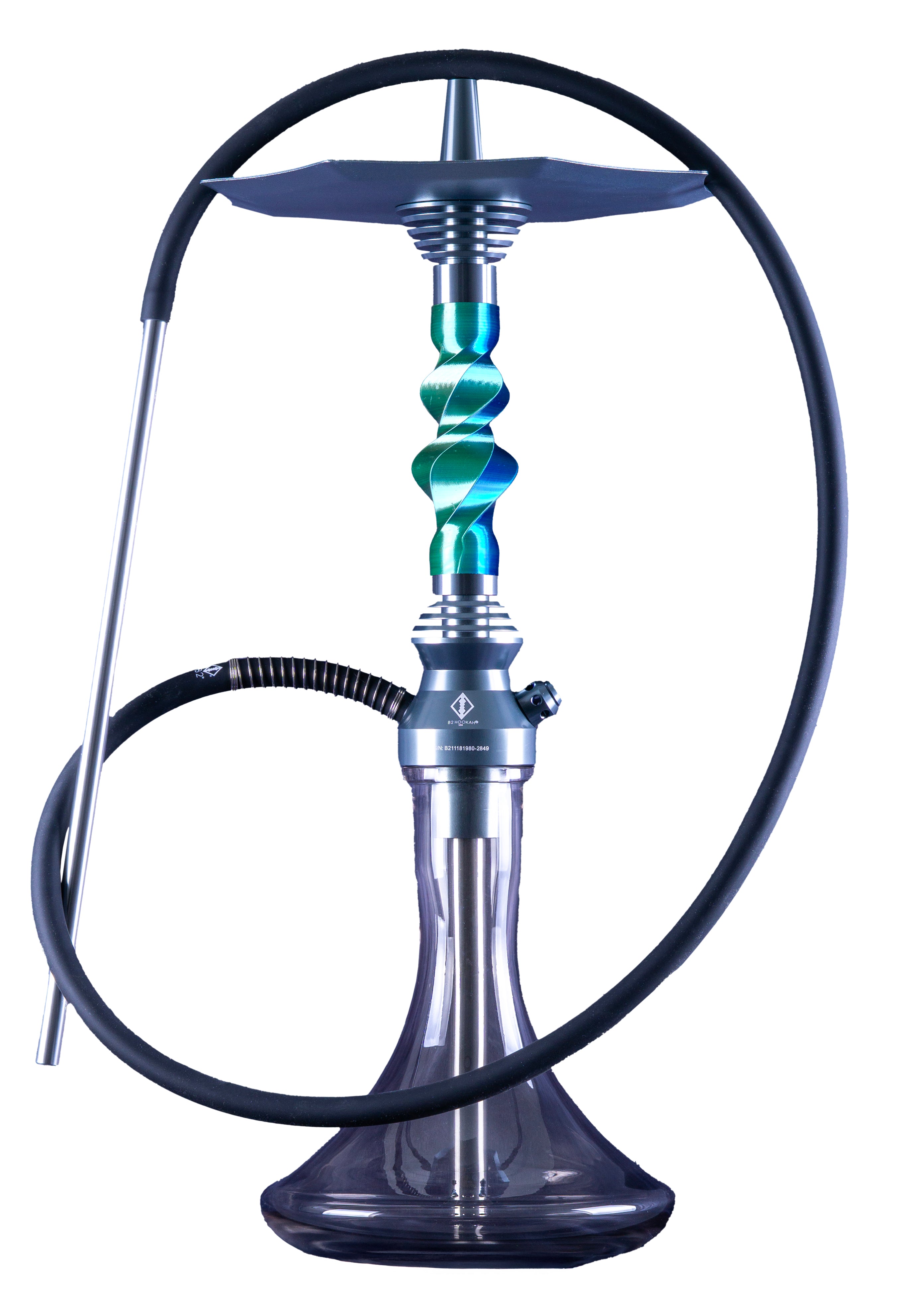 B2 Hookah v5 Aero-X Hookah - Made to Order in-Stock