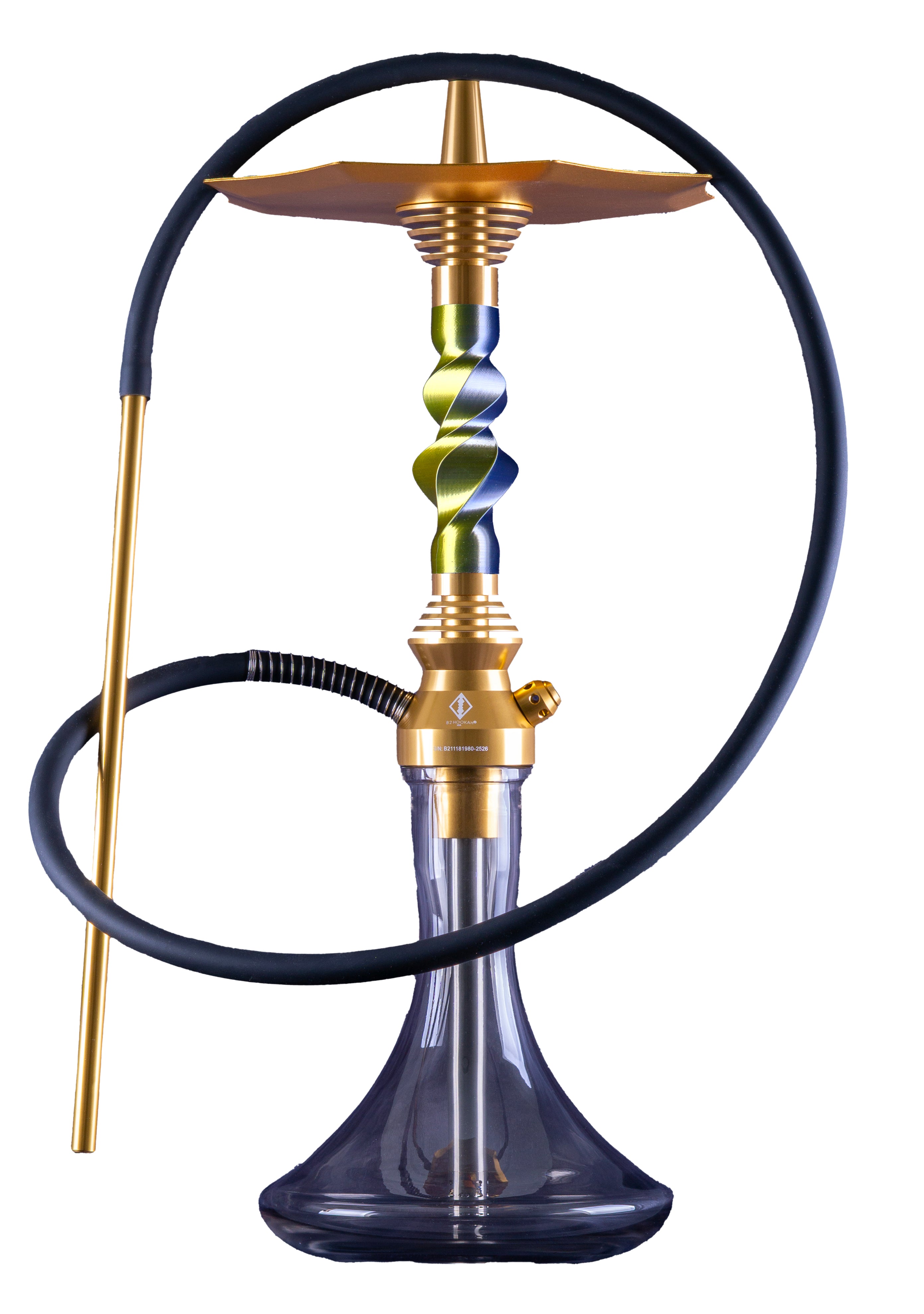 B2 Hookah v5 Aero-X Hookah - Made to Order in-Stock