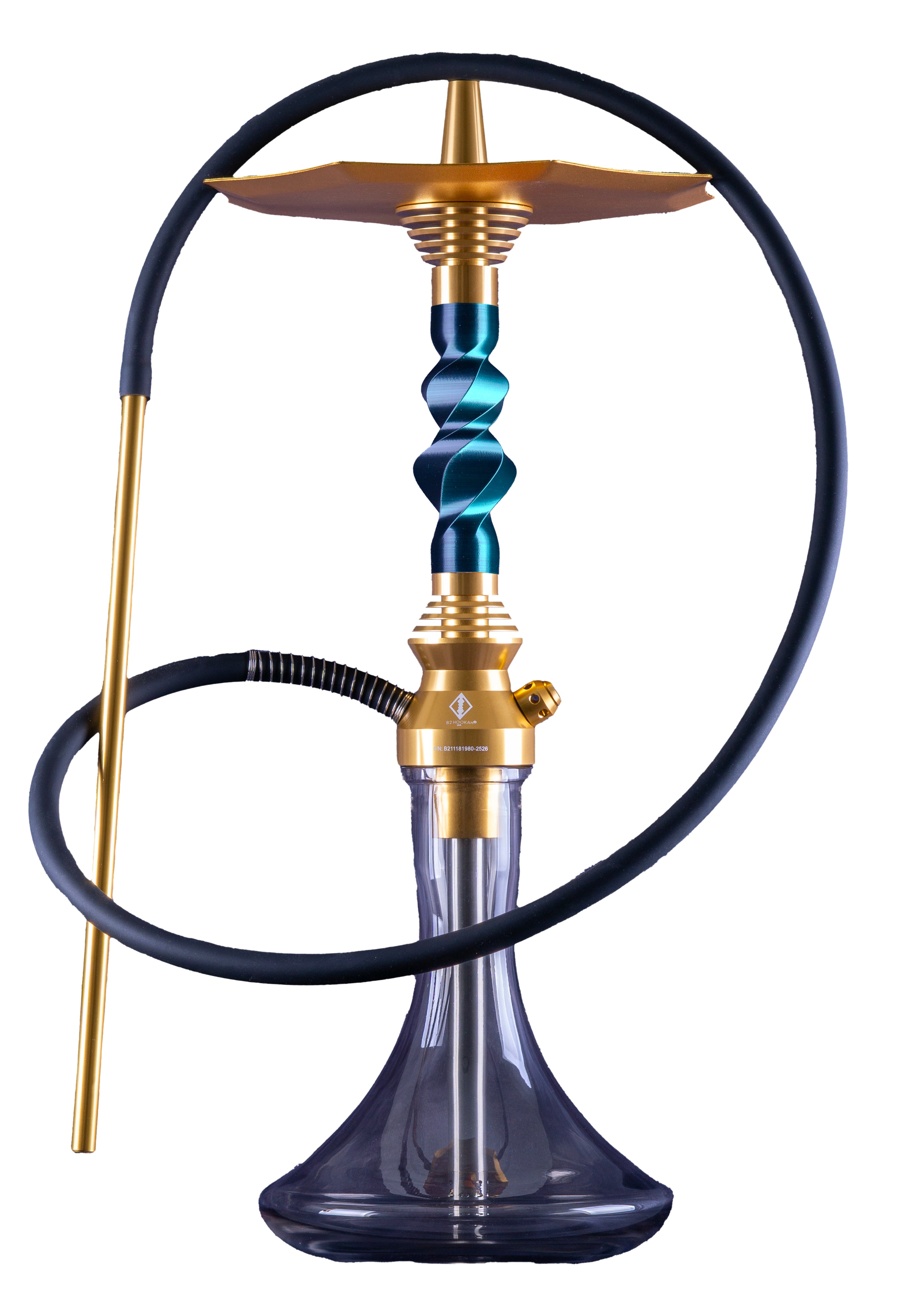 B2 Hookah v5 Aero-X Hookah - Made to Order in-Stock