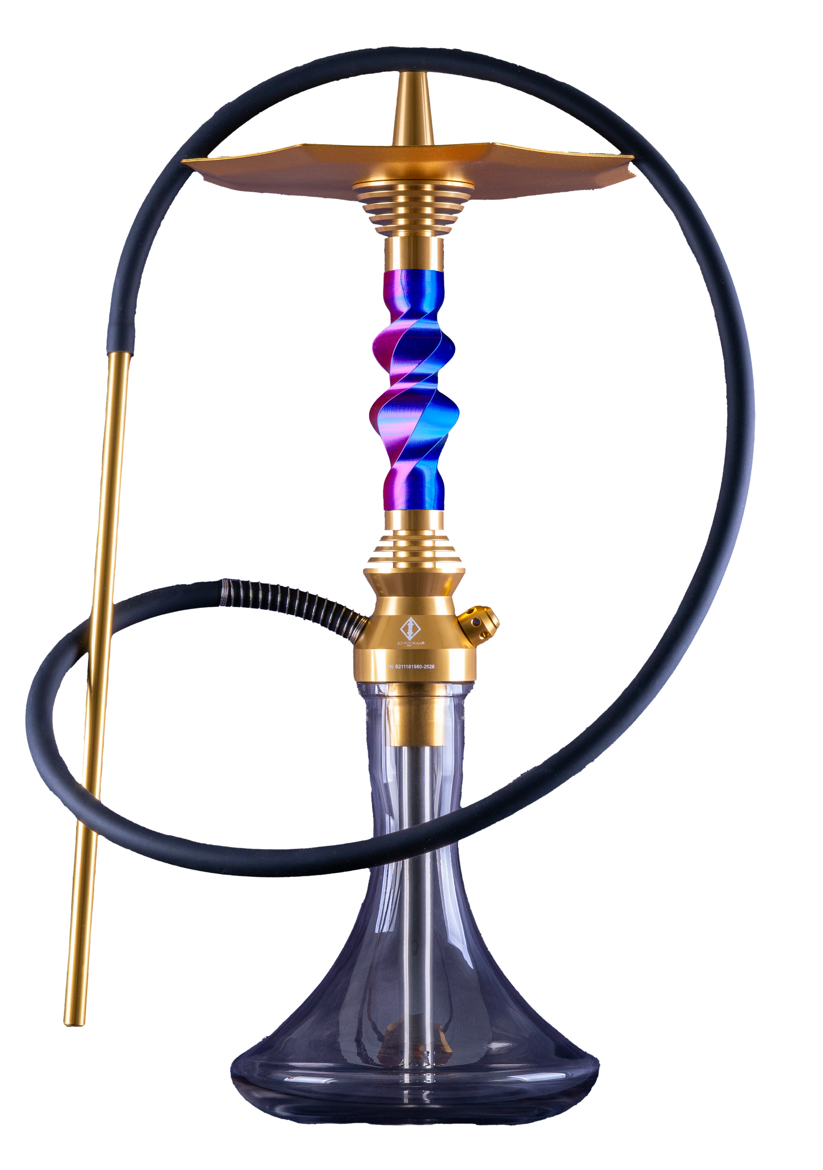 B2 Hookah v5 Aero-X Hookah - Made to Order in-Stock