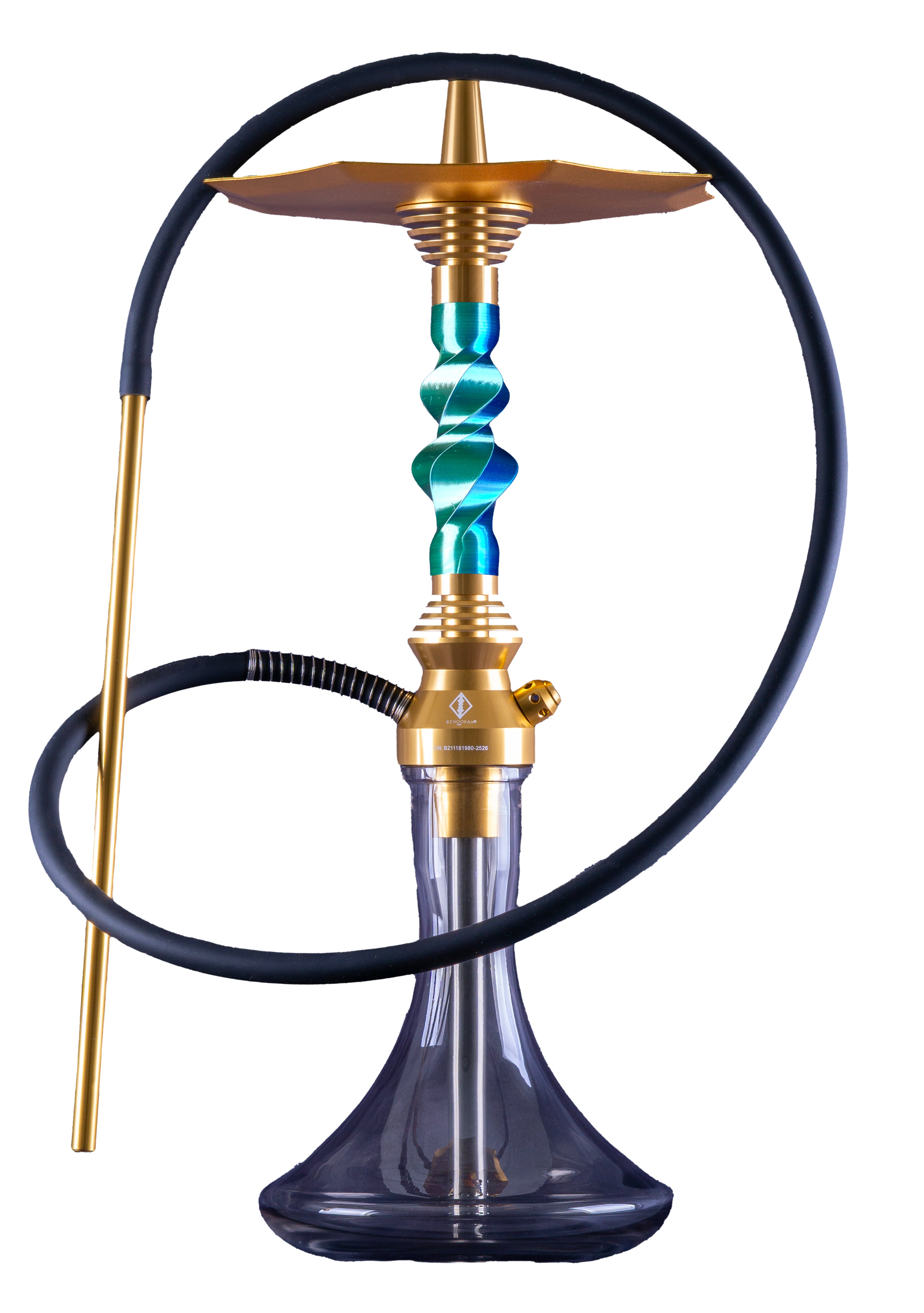 B2 Hookah v5 Aero-X Hookah - Made to Order in-Stock