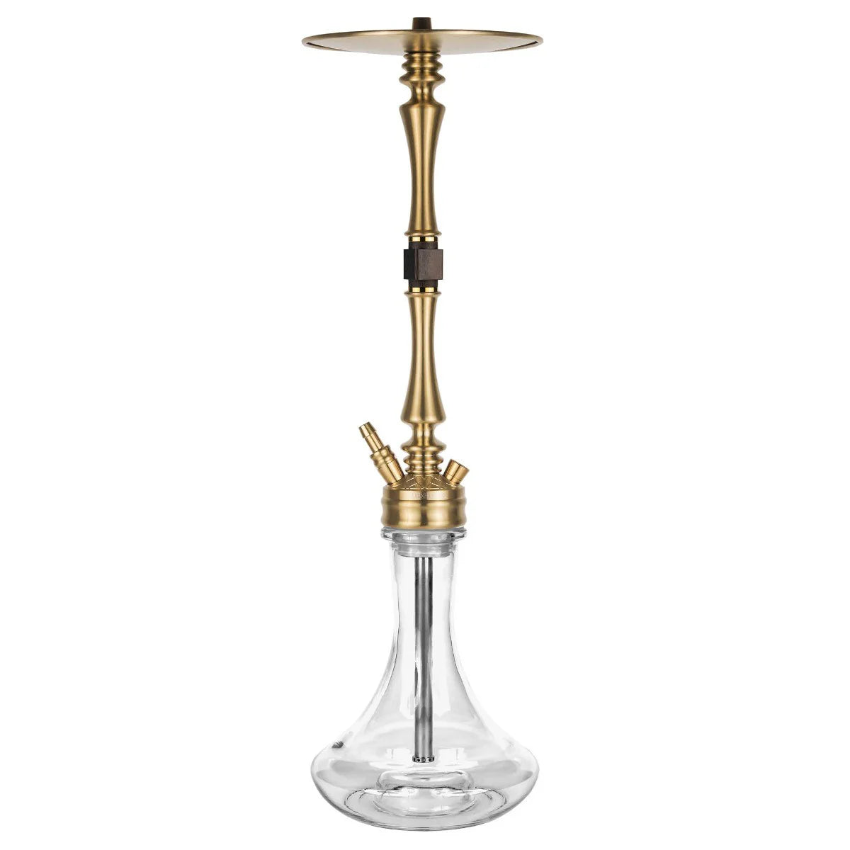 The Hoob Mars Gold A Hookah, a fusion of traditional craftsmanship and modern CNC precision.