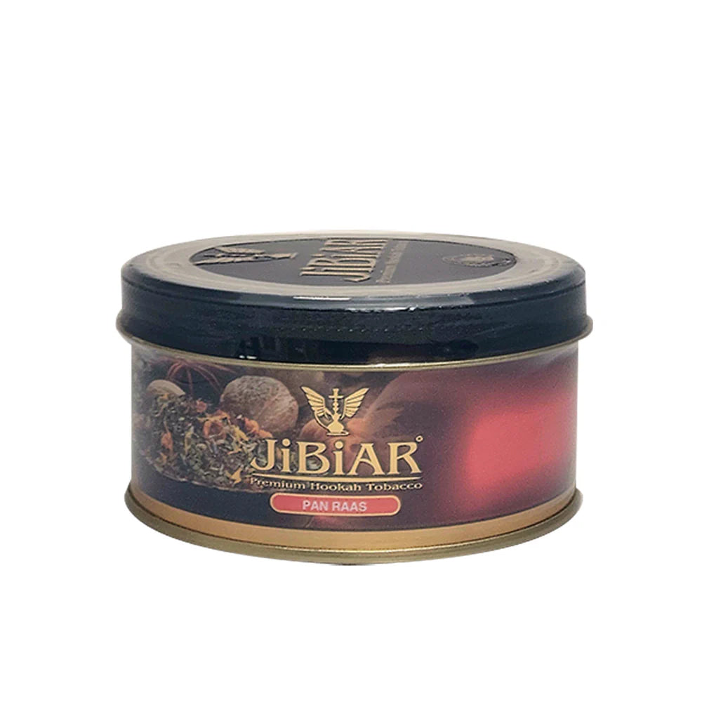 Jibiar hookah tobacco container on a white background