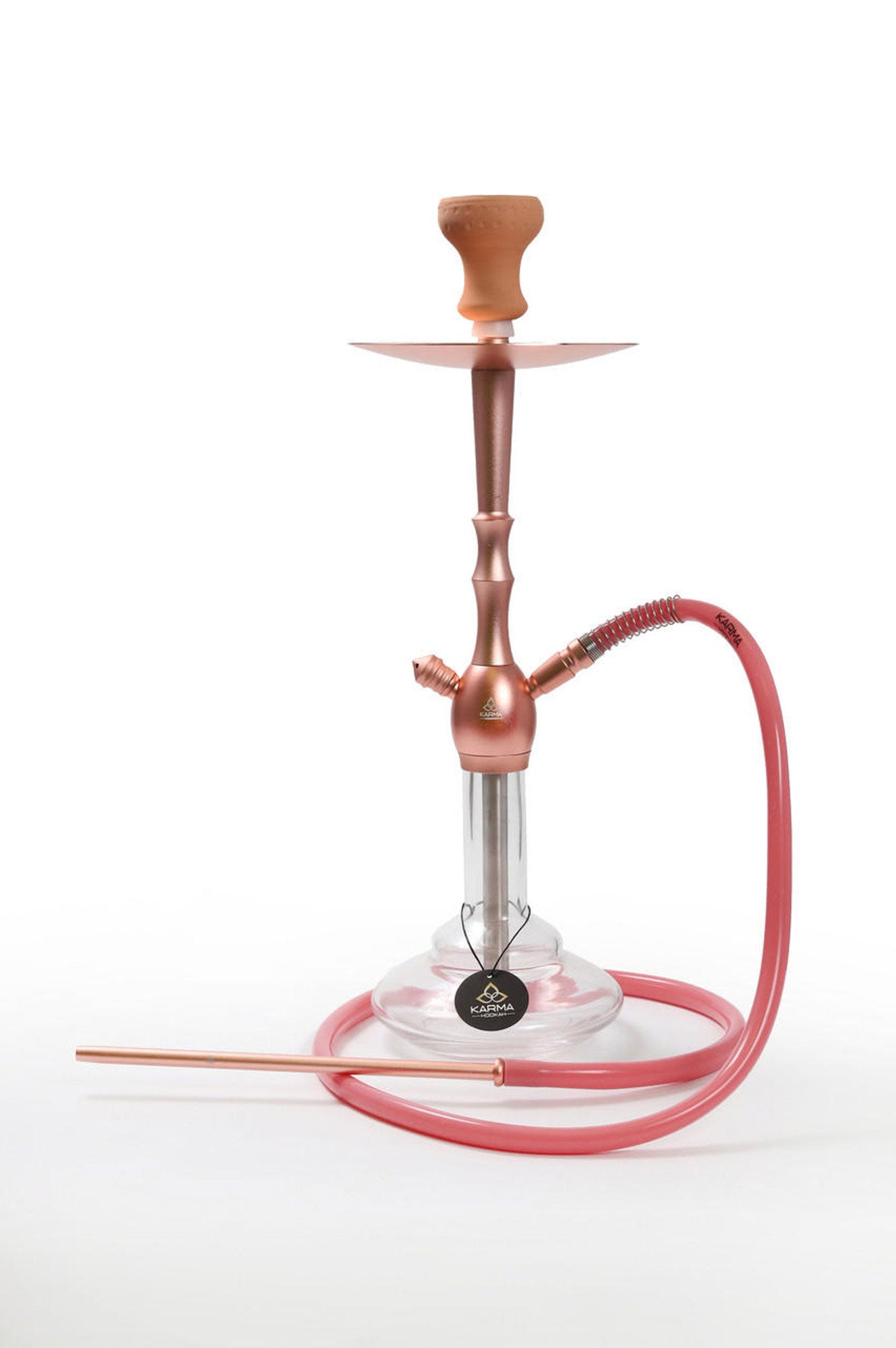 Karma Canopus Hookah full hookah setup in pink