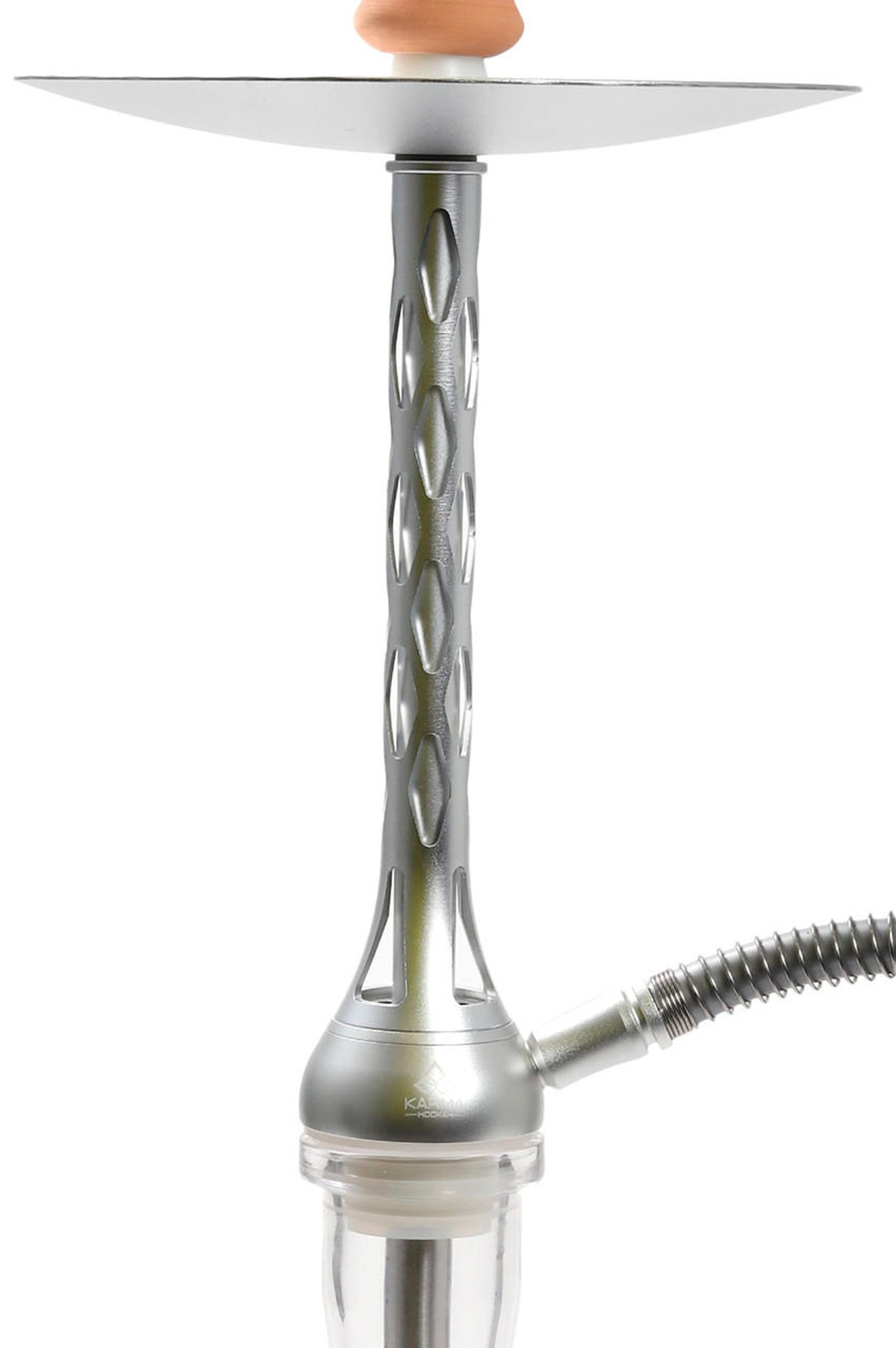 Silver Karma Capella Hookah Body Close-Up