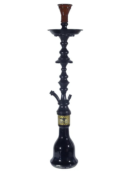 Khalil Mamoon Butterfly Hookah Complete Setup in Black