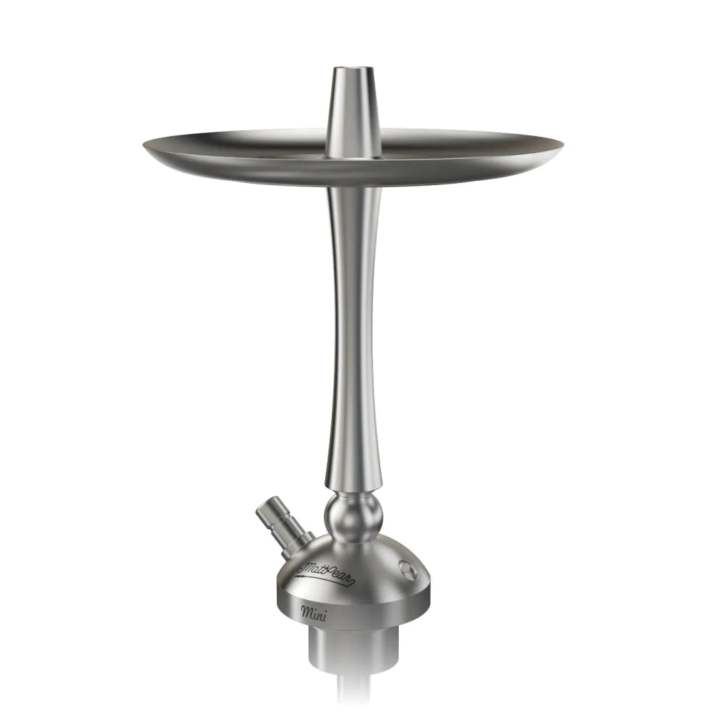 Matt Pear Mini Slim Hookah Ready S - Premium Collapsible Stainless Steel Travel Pipe
