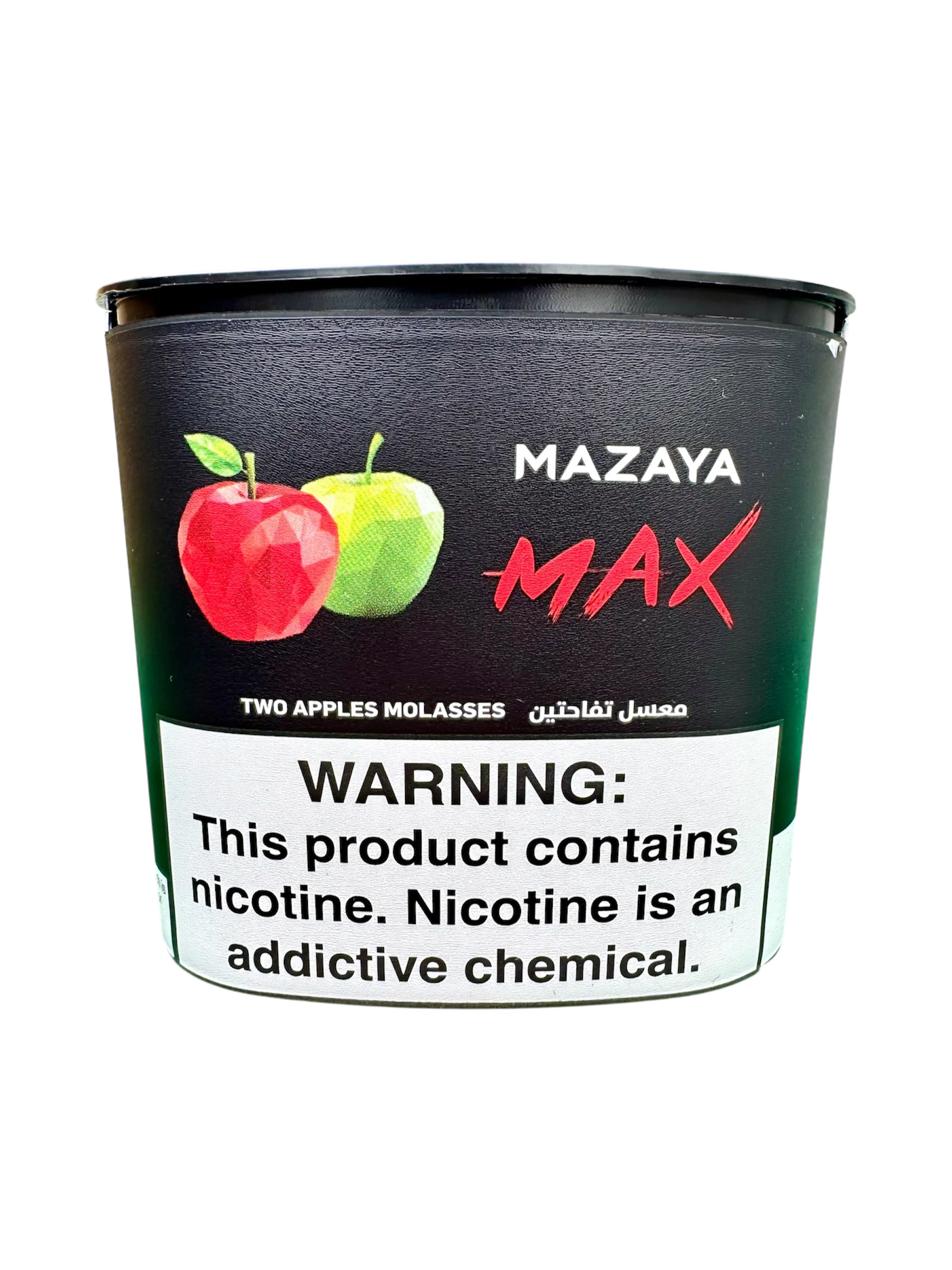 Mazaya Max Two Apple 250g shisha tobacco - premium mazaya max apple flavor