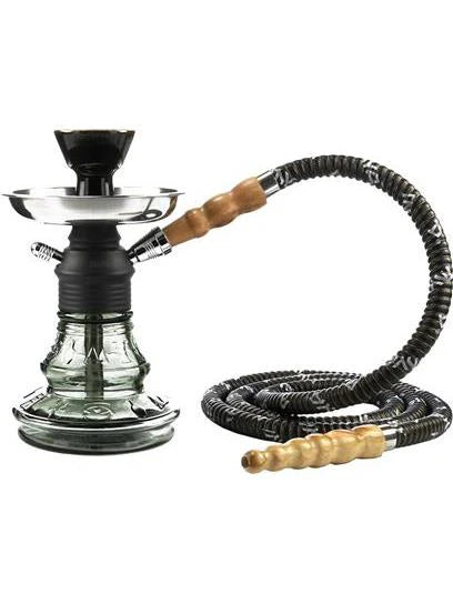 Mya Bijou Hookah features a durable solid-glass base that won’t fade or peel over time.