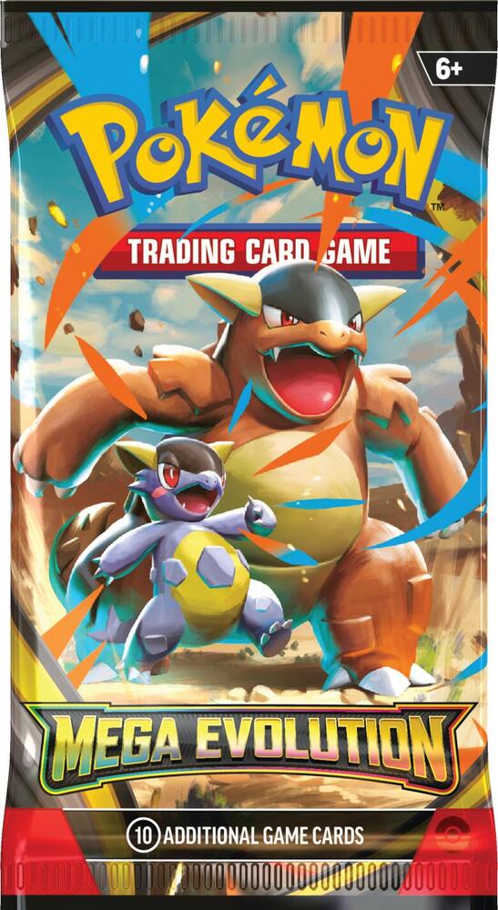 Pokemon Mega Evolution Booster Pack (10 Cards)