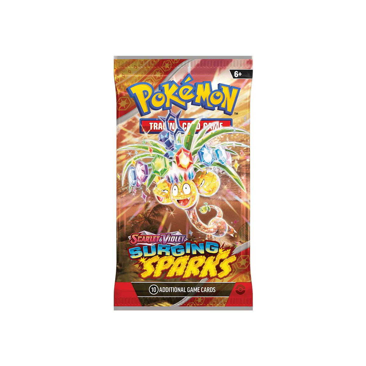 Pokemon Scarlet & Violet Surging Sparks Booster Pack (10 Cards)