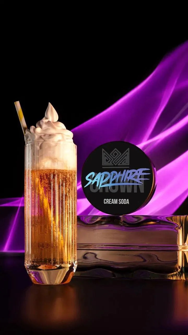 Sapphire Crown Tobacco Cream Soda – Vanilla Soda Hookah
