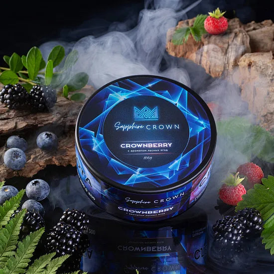 Sapphire Crown Crownberry hookah with full setup and packaging