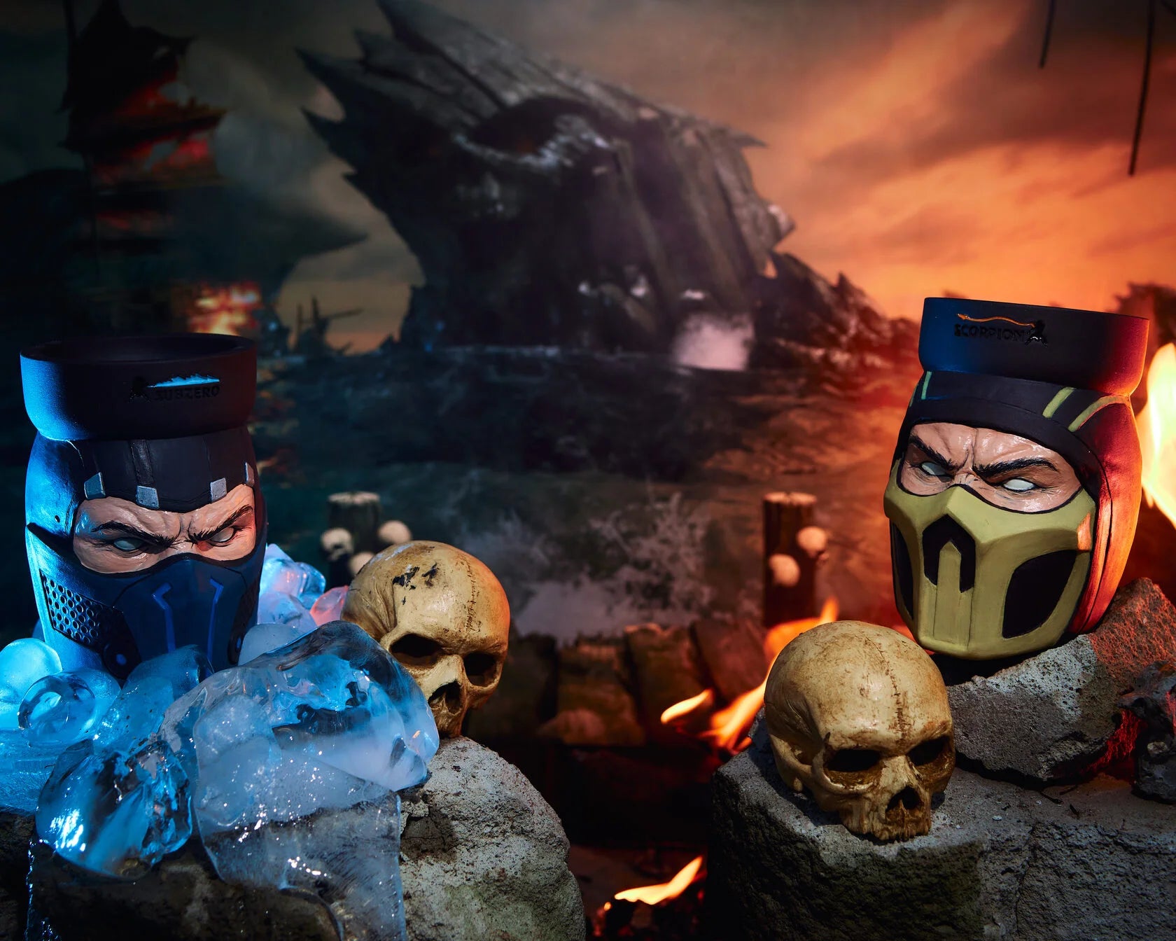 Scorpion Sub-Zero Limited Edition Bowls