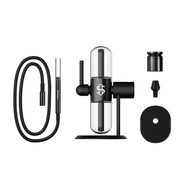 The compact size of the Kompact Gravity Hookah makes it ideal for travel and on-the-go sessions.