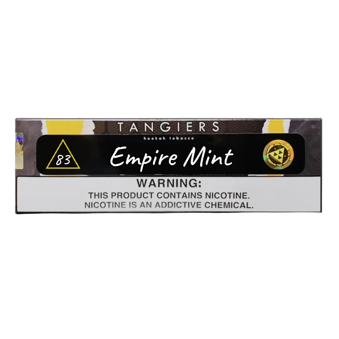 Tangiers Empire Mint #83 - Mint Lavender Cucumber Dark Leaf Shisha Tobacco