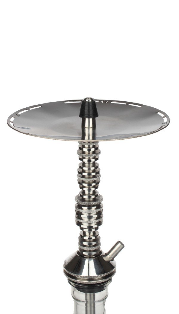 Close-up of VZ Custom 2 Hookah body and molasses catcher details