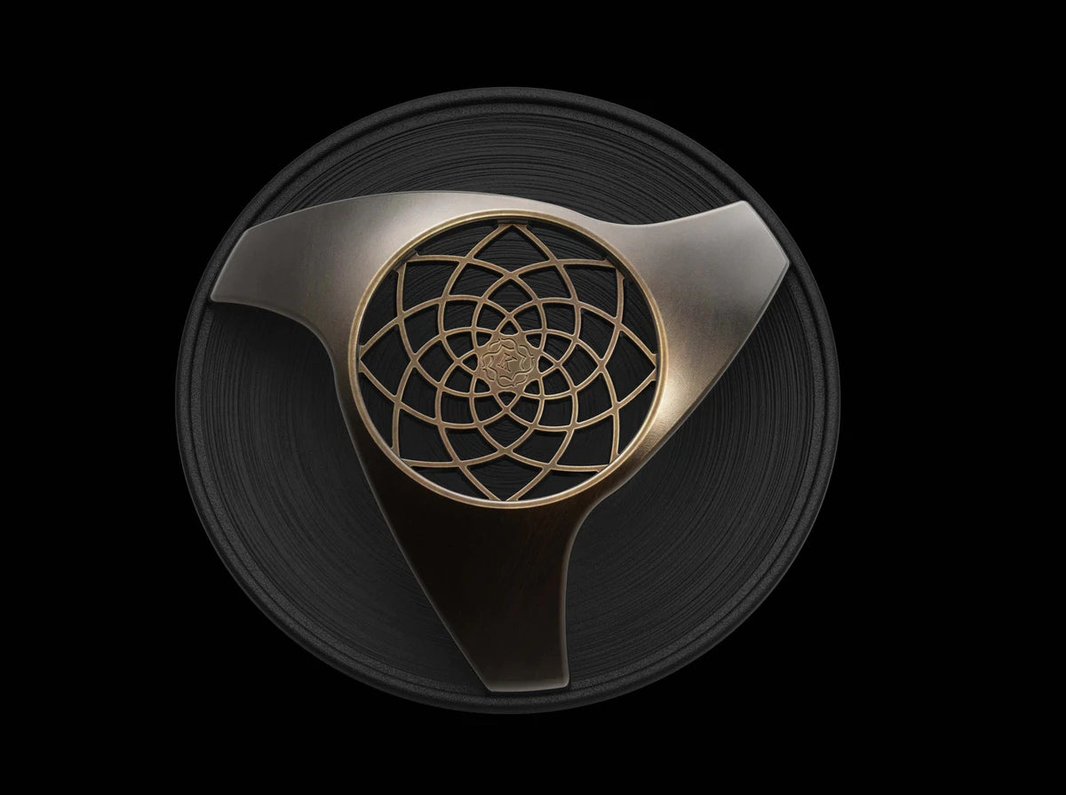 Aeras Bronze Lace Charcoal Holder And Ash Tray - B2 Hookah