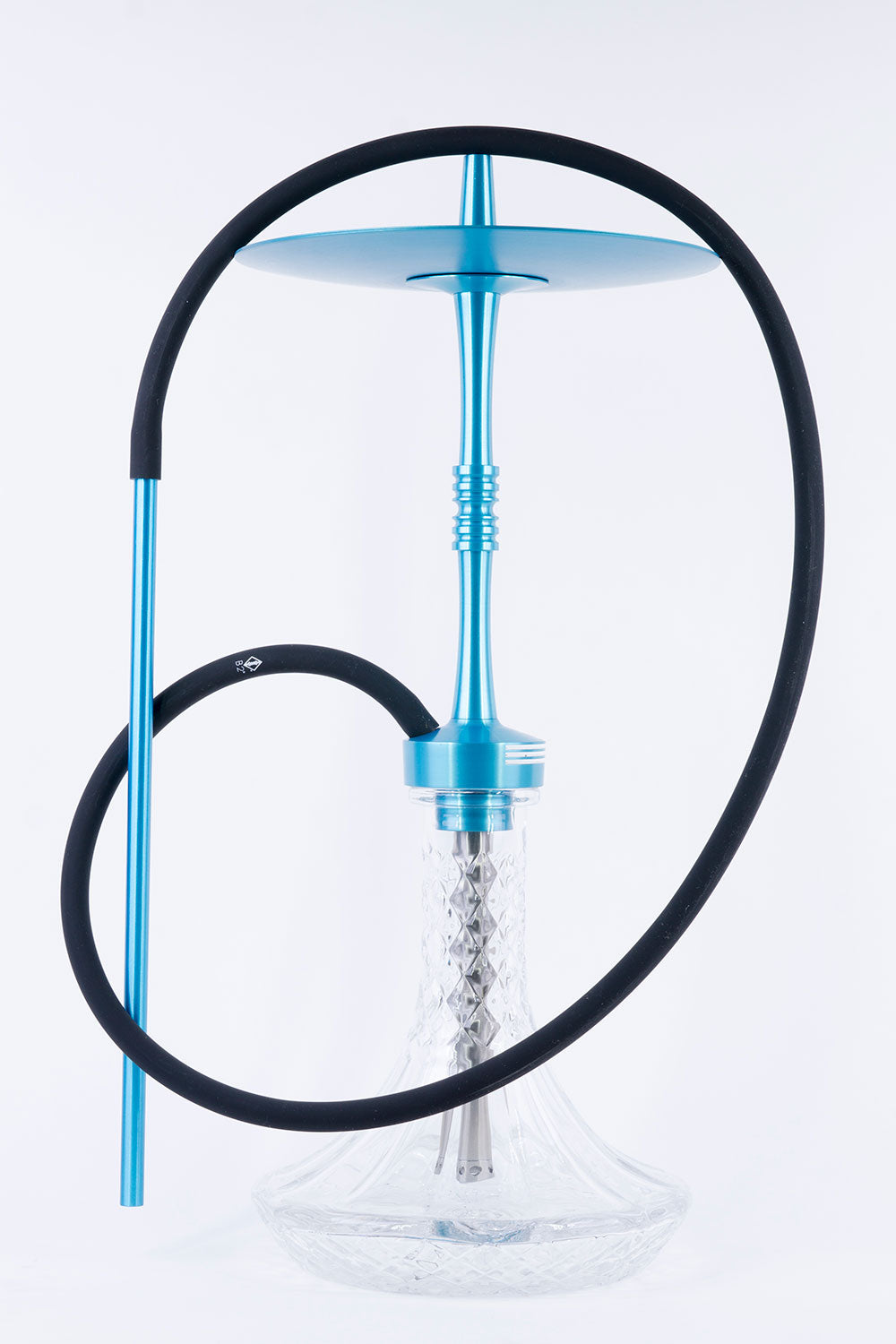 B2 Hookah F-22 v2 - Stem, Tray, Hose, and Carrying Case Included - B2 Hookah