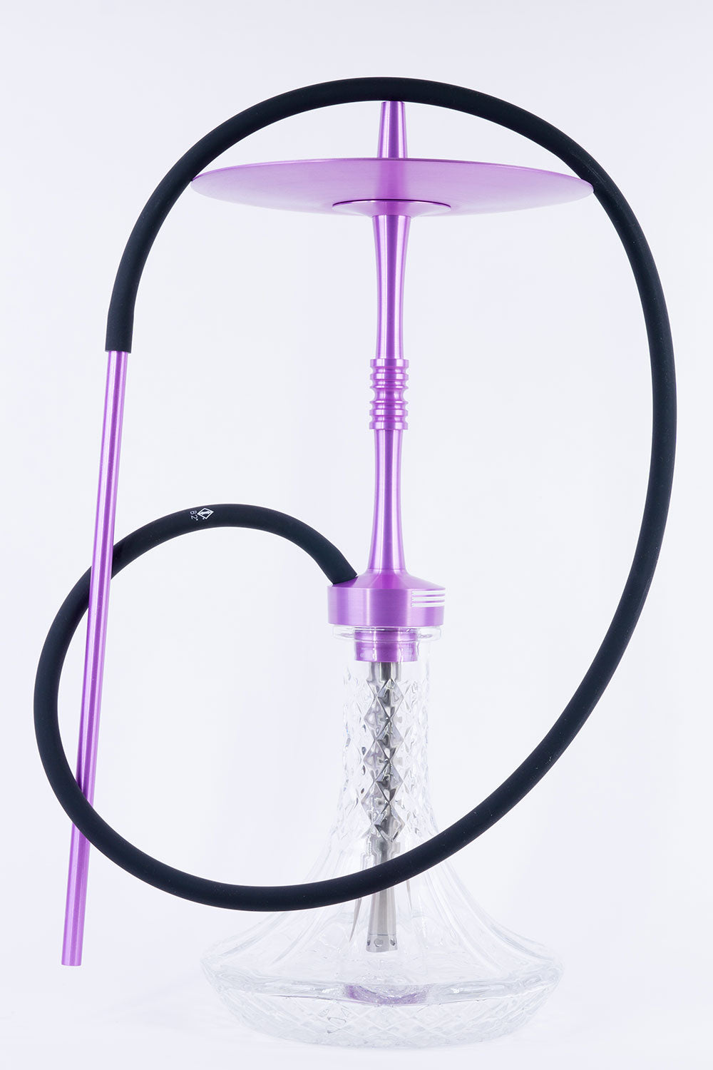 B2 Hookah F-22 v2 - Stem, Tray, Hose, and Carrying Case Included - B2 Hookah