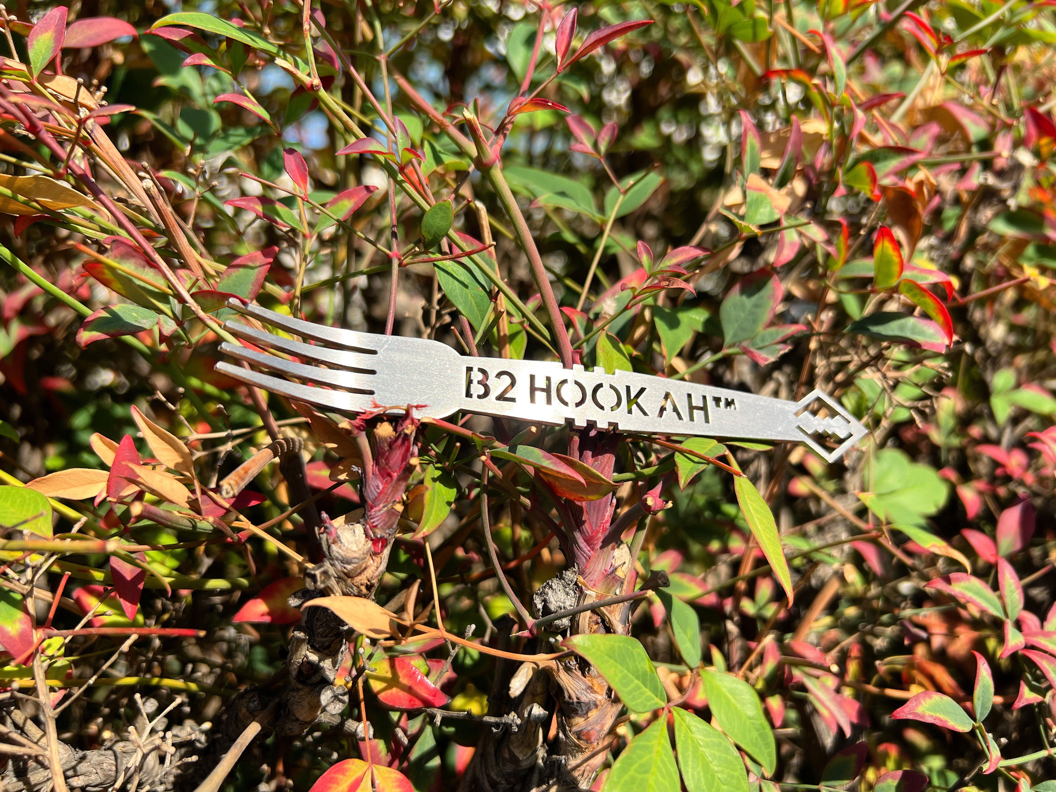 B2 Furca - B2 Fork - Stainless Steel Oyster Fork - B2 Hookah