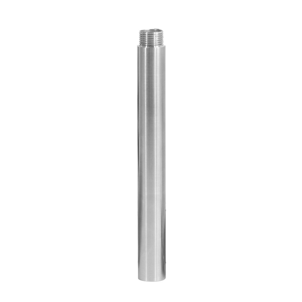 B2 Hookah 7" Stainless Steel Downstem with Diffuser Threading - B2 Hookah