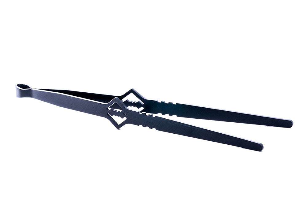 B2 Hookah Tongs v5 - Aluminum Anodized Charcoal Tongs - Lightweight and Easy Grip - B2 Hookah