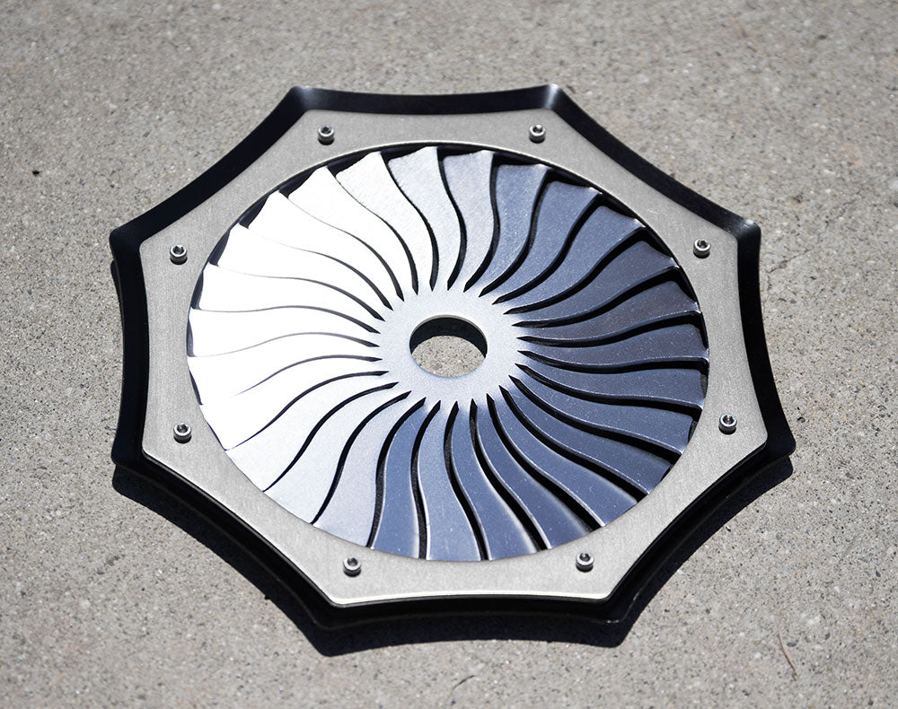 B2 Hookah Turbine Tray - 3 Piece Turbine Tray to Fit the Original B2, F-22, and Reaper. - B2 Hookah