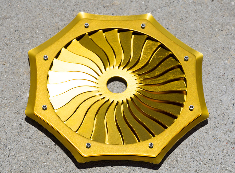 B2 Hookah Turbine Tray - 3 Piece Turbine Tray to Fit the Original B2, F-22, and Reaper. - B2 Hookah