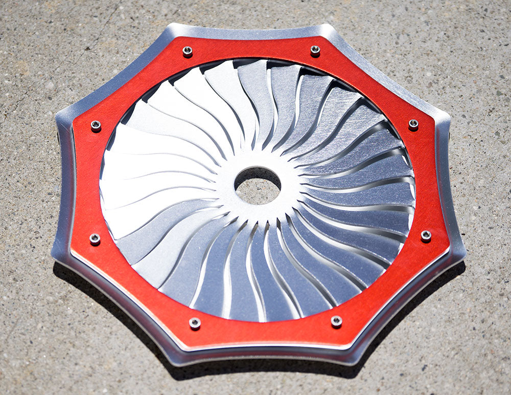 B2 Hookah Turbine Tray - 3 Piece Turbine Tray to Fit the Original B2, F-22, and Reaper. - B2 Hookah