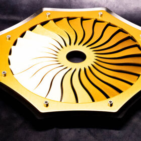 B2 Hookah Turbine Tray - 3 Piece Turbine Tray to Fit the Original B2, F-22, and Reaper. - B2 Hookah