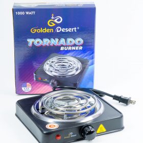 Golden Desert Tornado Charcoal Burner - 1000 Watt Coal Starter - B2 Hookah