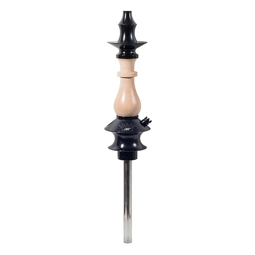 Pinewood Finish – Regal Prince Hookah Stem in Light Natural Wood
